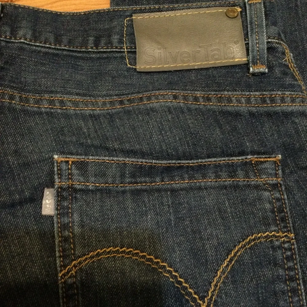 Mens Levi's Silver Tab Label Jeans size 32×30 slim